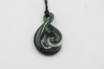 New Zealand Greenstone Koru Twist C13353