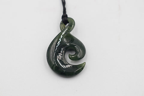 New Zealand Greenstone Koru Twist C13353