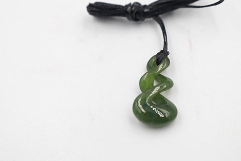 New Zealand Greenstone Twist PT3083
