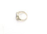 9ct Gold Mens Solid Onyx Ring SYR3066