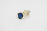 9ct Gold Georgette Oval Triplet Opal Bezel Set Ring