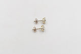 9ct Gold Set Lab Diamond Stud Earrings TDW 2.1ct SYE1901