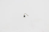 9ct Gold Genuine London Blue Topaz Nose Stud
