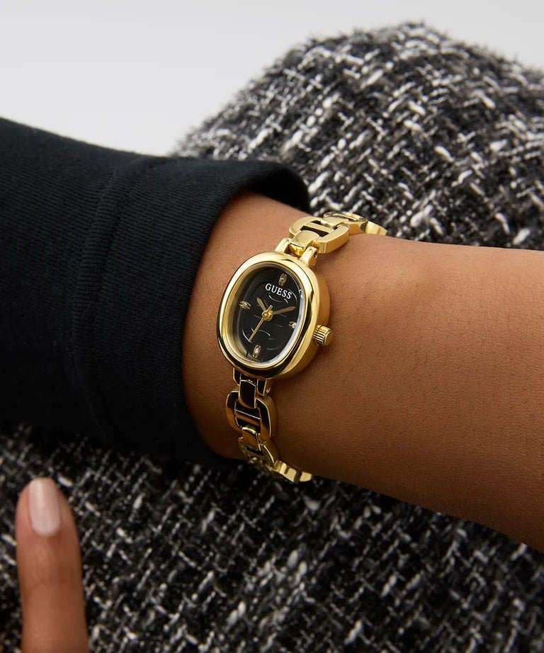 GUESS Vivian Ladies Gold Tone Analog Watch gw0982l2