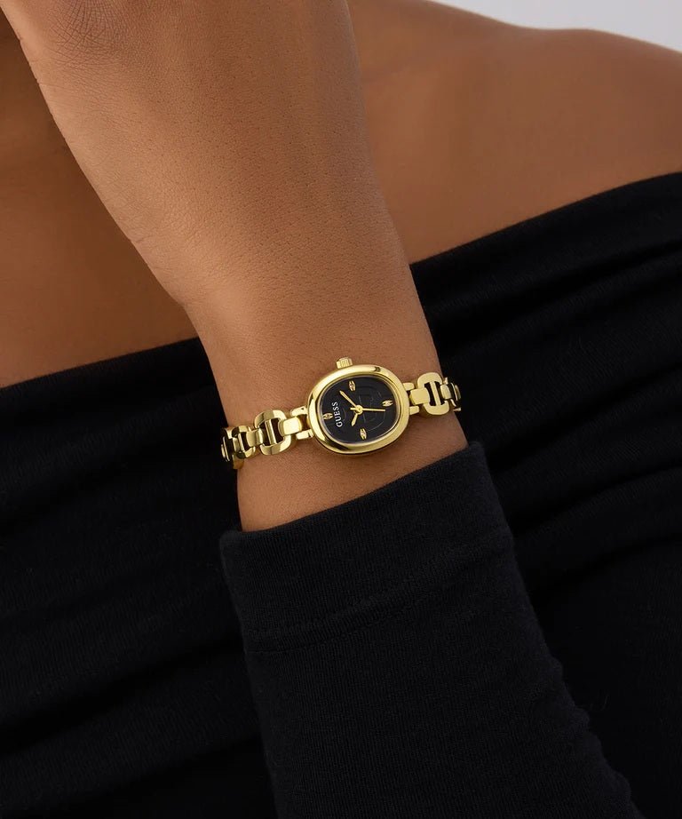 GUESS Vivian Ladies Gold Tone Analog Watch gw0982l2