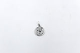Solid Stg silver Saint Christopher Pendent SD915