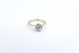 9ct Gold LAb Grown Diamond Solitaire Ring 2ct SYR8175