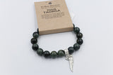 New Zealand Greenstone Stretch Bracelet