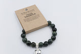 New Zealand Greenstone Stretch Bracelet