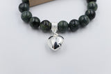 New Zealand Greenstone Stretch Bracelet
