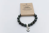 New Zealand Greenstone Stretch Bracelet