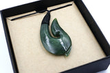 New Zealand Ngai Tahu Greenstone Fish Hook NTP111