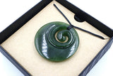 New Zealand Ngai Tahu Greenstone Koru NTP134