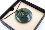 New Zealand Ngai Tahu Greenstone Koru NTP134