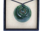 New Zealand Ngai Tahu Greenstone Koru NTP134