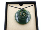New Zealand Ngai Tahu Greenstone Koru NTP134