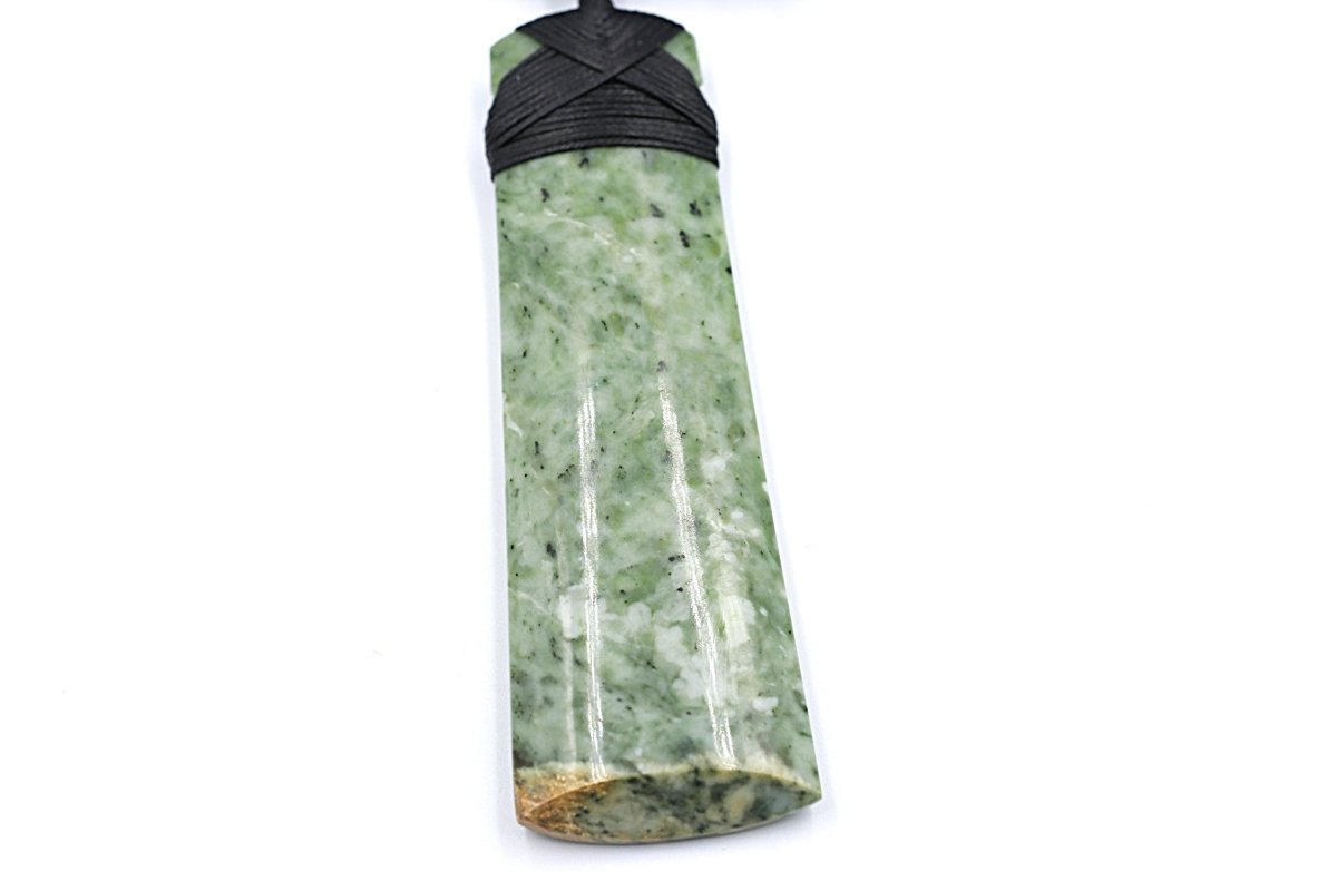 New Zealand Marsden Greenstone Large Toki 131mm FP05