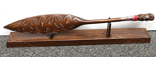 Wooden Hoe – Paddle on base WM541