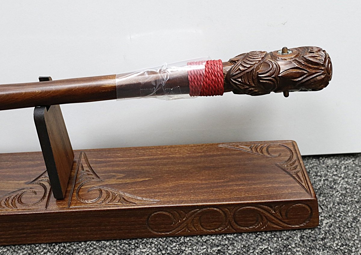 Wooden Hoe – Paddle on base WM541