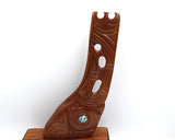 Wooden Small Stern on a Base WM543 23cm