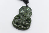 New Zealand Greenstone Hei Tiki 80mm