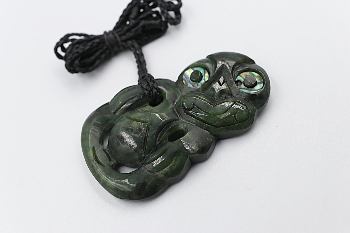 New Zealand Greenstone Hei Tiki 60mm