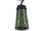 New Zealand Greenstone Engraved Toki 80mm
