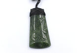 New Zealand Greenstone Engraved Toki 80mm