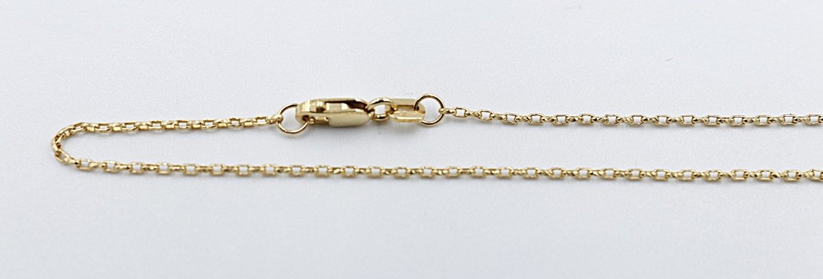 9ct Gold Oval Belcher Bracelet