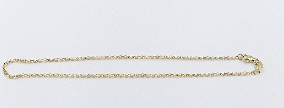 9ct Gold Belcher Link Anklet 9YB0.5