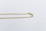 9ct Gold Belcher Link Anklet 9YB0.5