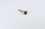 9ct Gold Gala Oval Triplet Opal and Diamond Ring