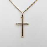 9ct Gold Cross 20mm 5P0102