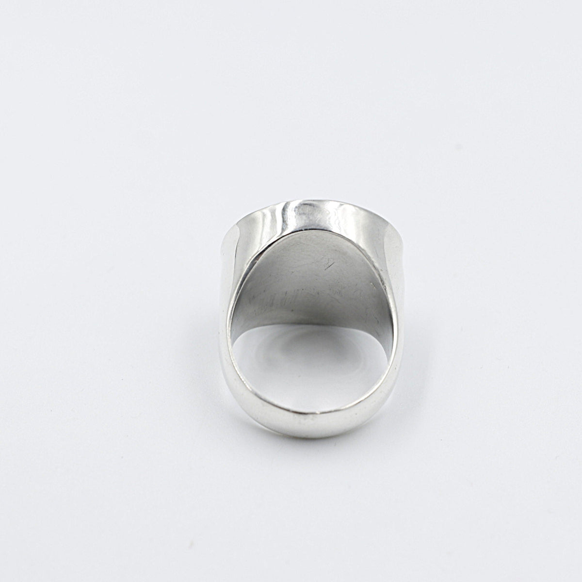 Stg Silver Heavy New Zealand ANZAC coin Ring ALX475AZC