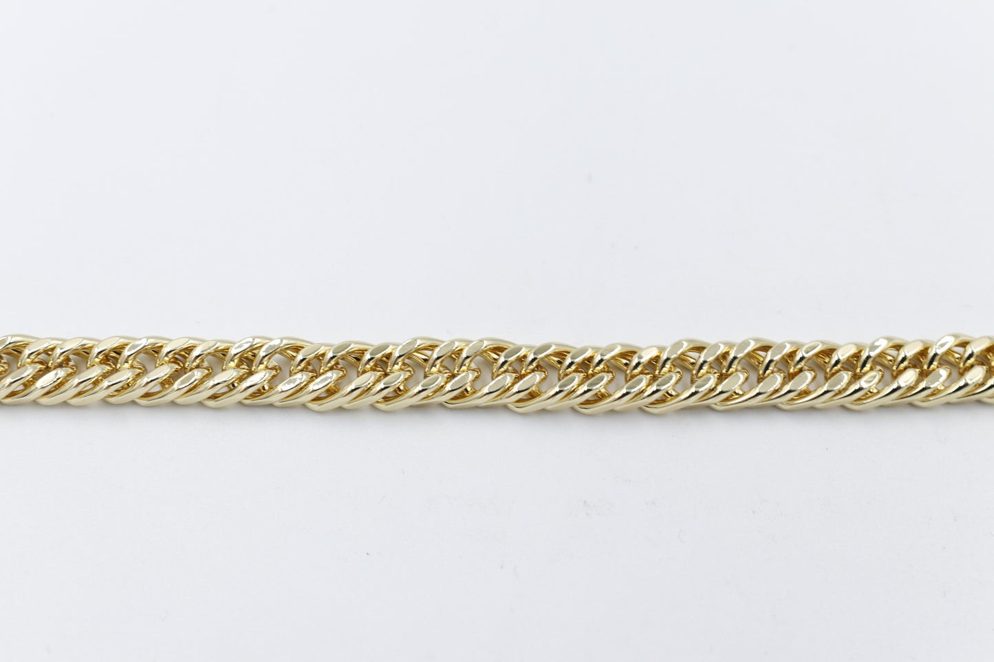 Gold Plated On steel Double Curb Bracelet T302506410