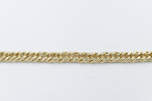 Gold Plated On steel Double Curb Bracelet T302506410