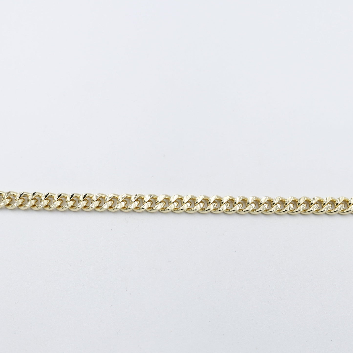 Gold Plated On steel Curb Bracelet T302506396