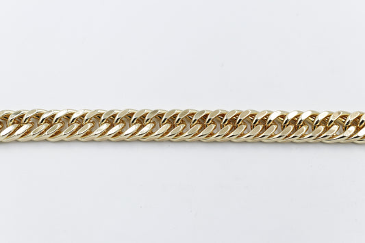 Gold Plated On steel Double Curb Bracelet T6530324