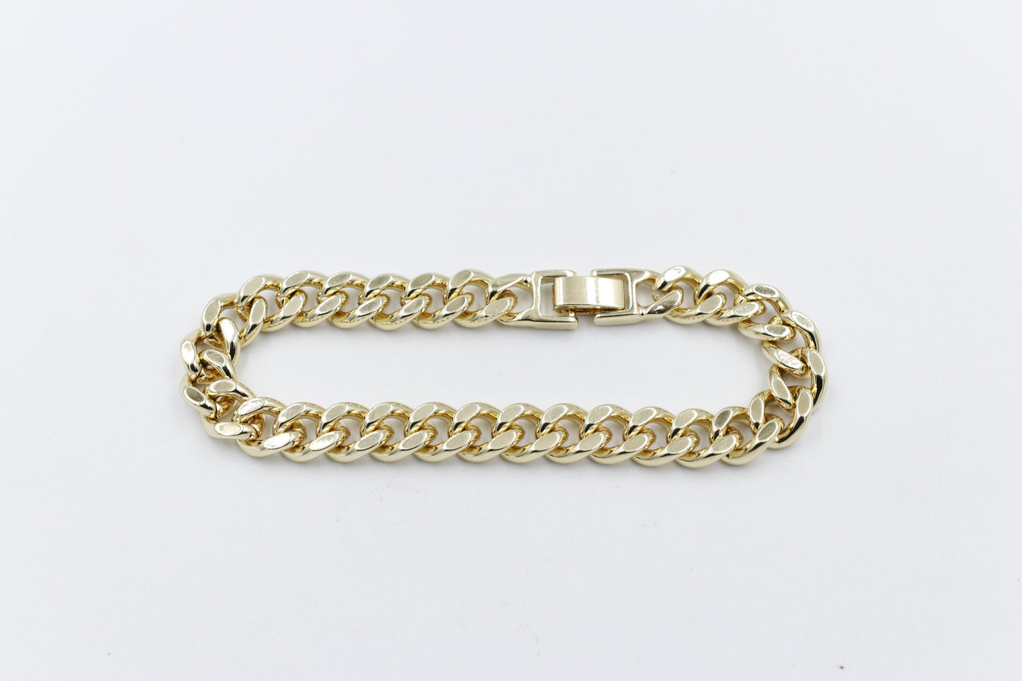 Gold Plated On steel Curb Bracelet T302506397