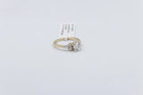 10ct Yellow Gold Lab Grown Round Diamond1.36ct Ring