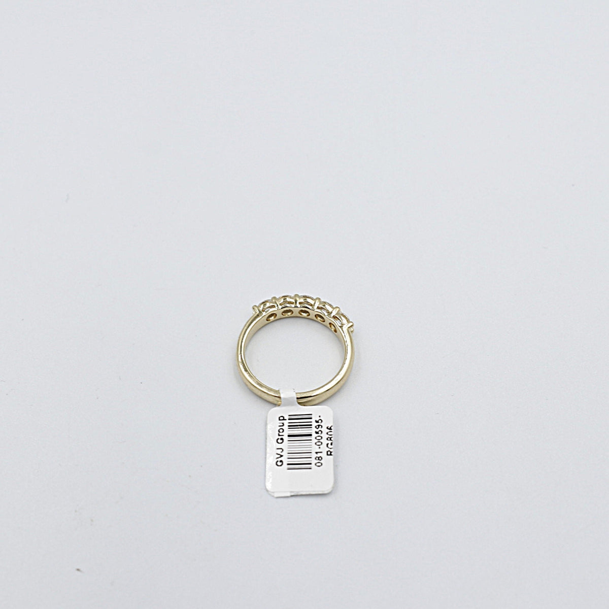 9ct Yellow Gold Lab Grown Diamond Set 5 stone Eternity TDW 1ct