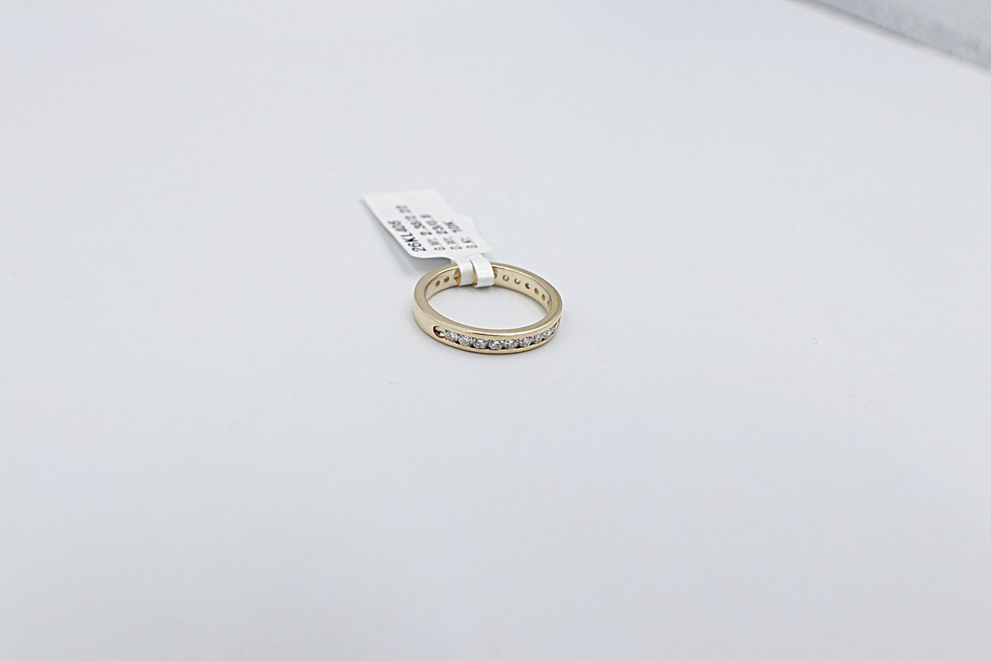 10ct Yellow Gold Lab Grown Diamond Eternity TDW 0.80ct