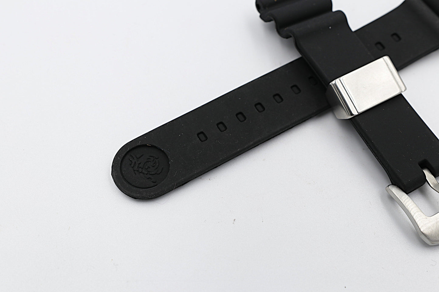 Silicone Rubber Divers Watch Strap 22mm