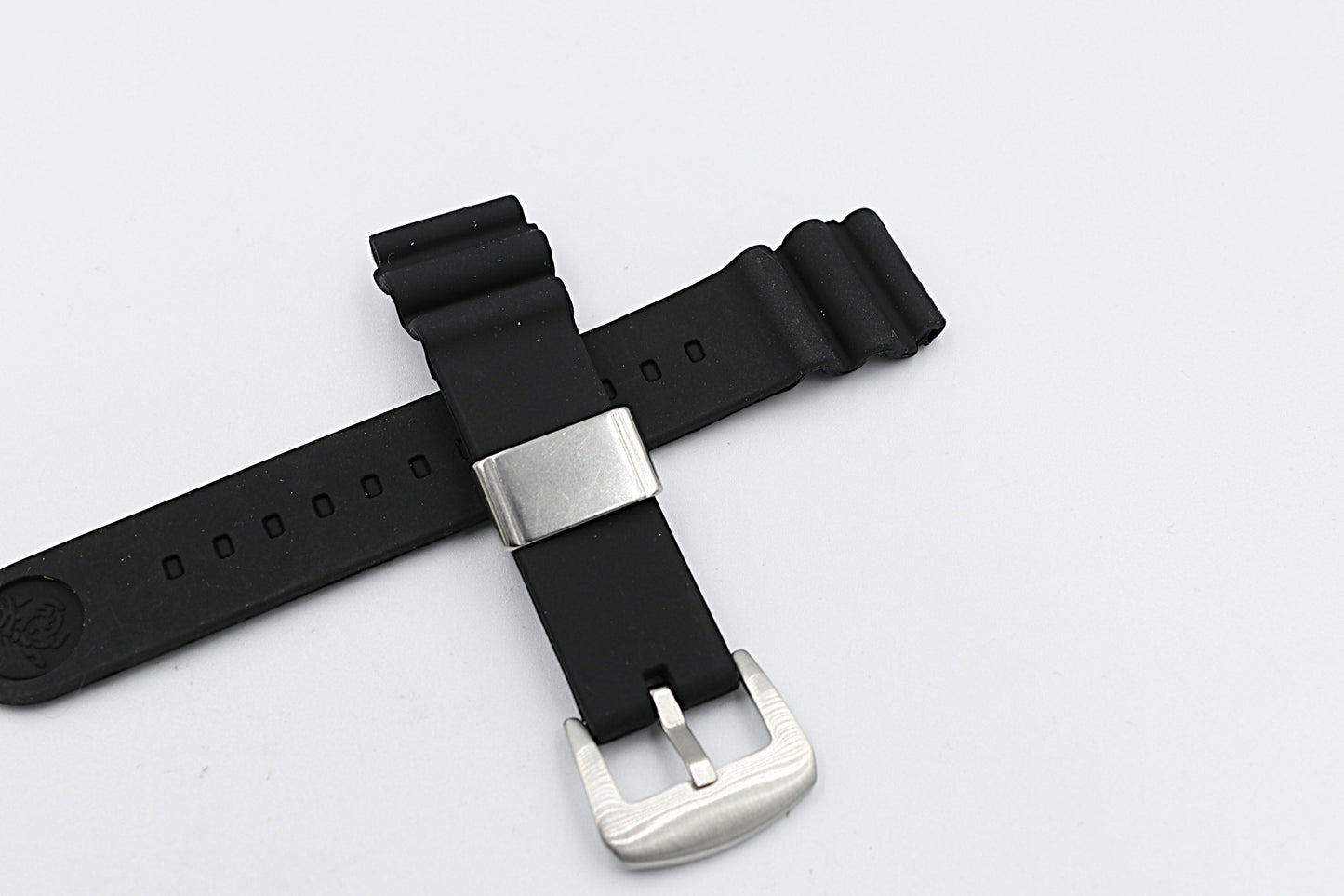 Silicone Rubber Divers Watch Strap 22mm