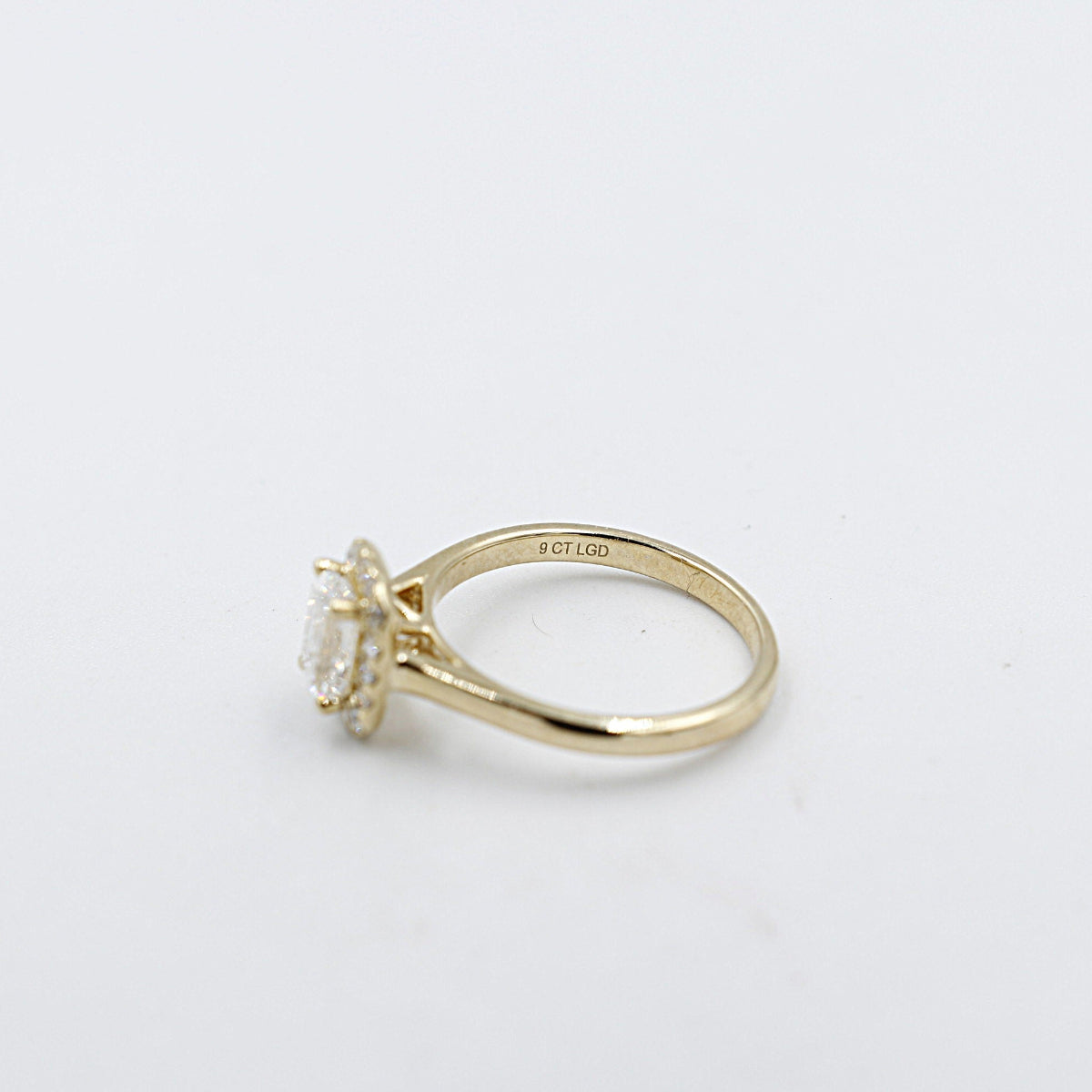 9ct Gold Lab Diamond Ring SJAURG859