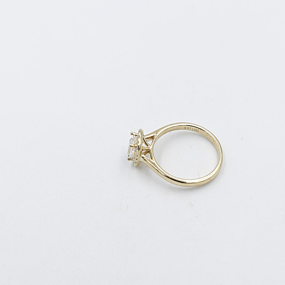9ct Gold Lab Diamond Ring SJAURG859