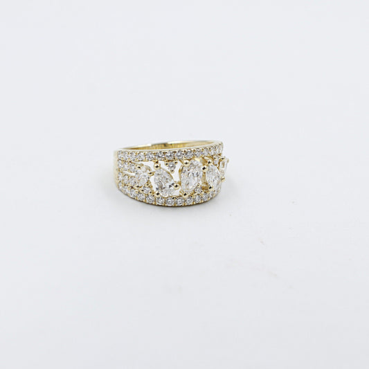 9ct Gold Lab Diamond Dress watch AURG1872