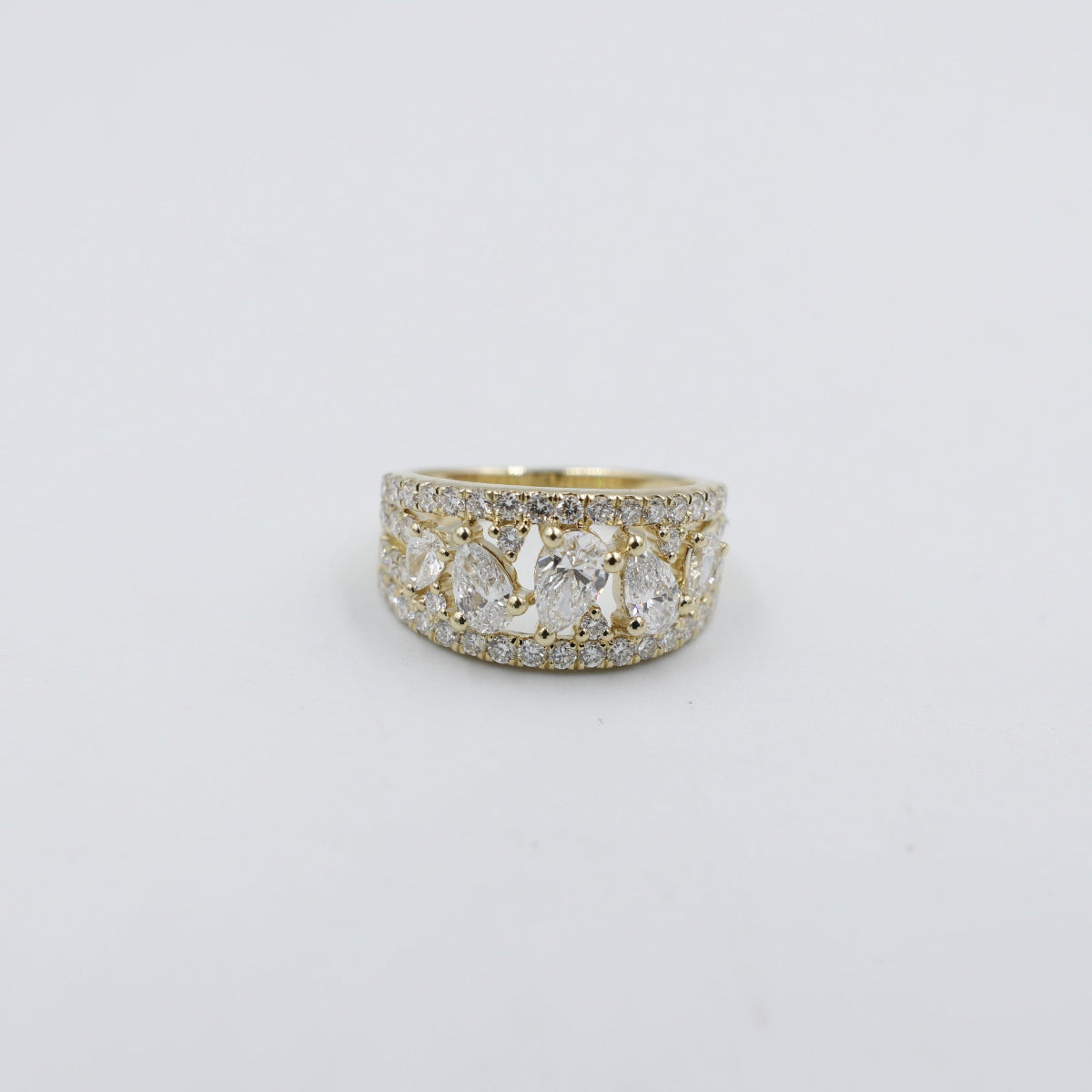 9ct Gold Lab Diamond Dress watch AURG1872