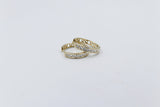 9ct Gold Lab Diamond Huggies SJAUER1291