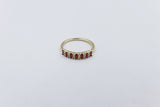 9ct Gold Ruby and Genuine Diamond ring SJAURG1066RU